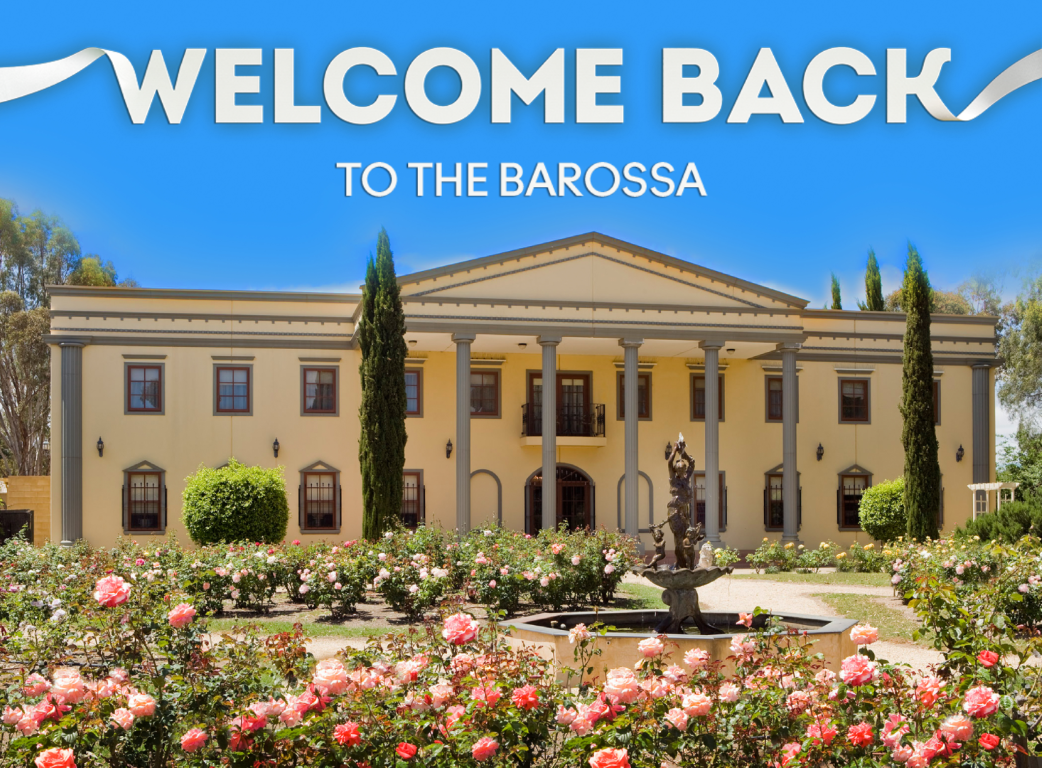 Welcome back to the barossa